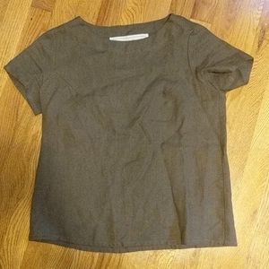 Not Perfect Linen organic natural dyed Hamburg Tee